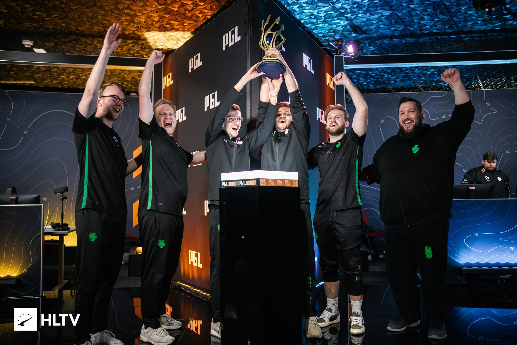 NiKo at PGL Bucharest 2025 — early Falcons era